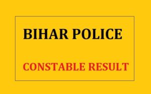 Bihar Police Constable 