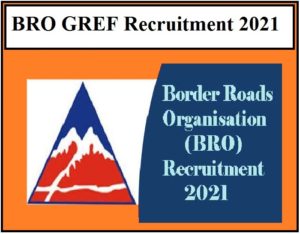BRO MSW Recruitment 2021
